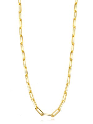 Corrente elo masculina 70 cm.