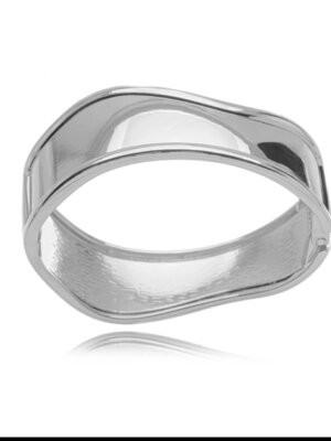 Bracelete ródio, orgânico.